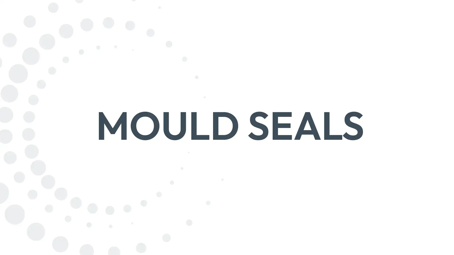 Mould Seals - Composites Integration